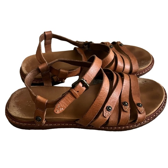 Frye Womens Strappy Sandals Andora size 7 Tan - Picture 5 of 10